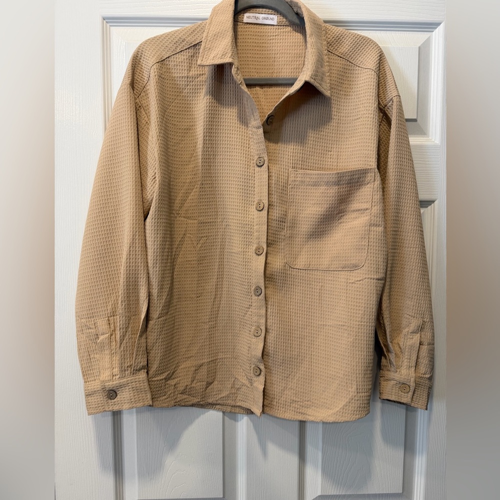 Women’s Tan lounge Set Size M
